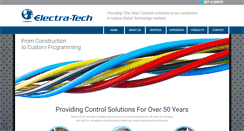 Desktop Screenshot of e-tech-mfg.com